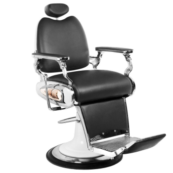 Activ GABBIANO FOTEL BARBERSKI MOTO STYLE CZARNY
